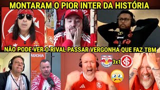 REAÇÕES dos COLORADOS PUTASSOS TOMARAM GOL DO EX GOLEIRO DO GRÊMIO - BRAGANTINO 3X1 INTER