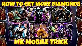 MK Mobile Trick. How To Get More Diamond Characters From Elite Diamond Packs. 100% Working Trick