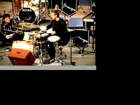 rich stitzel plays a drum solo in st.louis 2004