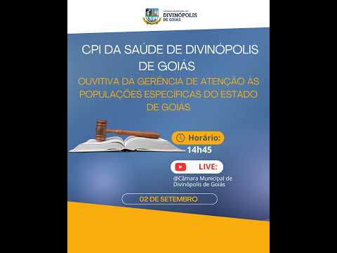 CPI da Saúde de Divinópolis de Goiás