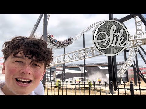 Sik opening week first ride and review | flamingo lands new 10 inversion coaster!
