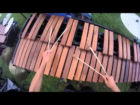 Blue Stars 2015 "Side Show" Marimba Cam
