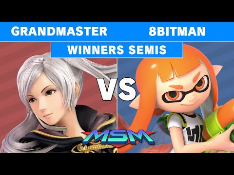 MSM Online 17 - 8bit | Grandmaster (Robin) Vs 8bitman (ROB) Winners Semi - Smash Ultimate