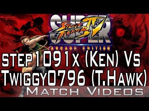 step1091x (Ken) Vs Twiggy0796 (T Hawk) SSF4 AE 2012 Match Video 1080p HD Super Street Fighter 4