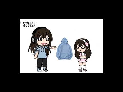 old me vs new me gacha || #shorts