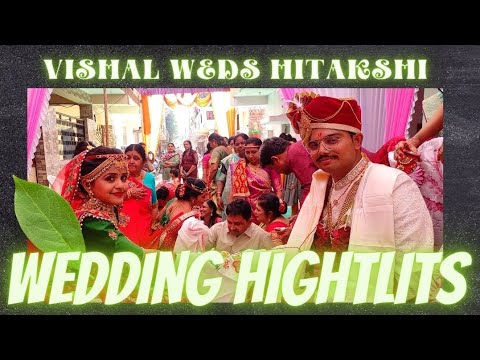 Vishal & Hitakshi Wedding Highlights || Video By #viveksankaliya|| Story in Every Frame ||