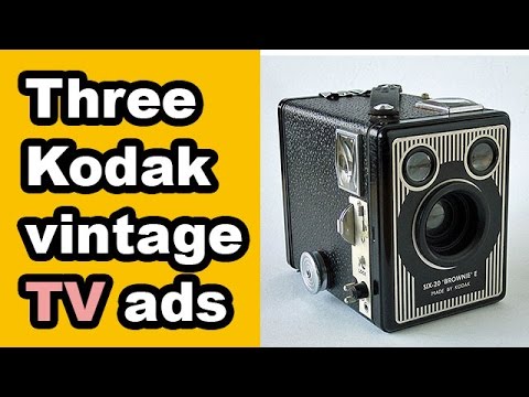 Photography is easy: Three Kodak vintage ads