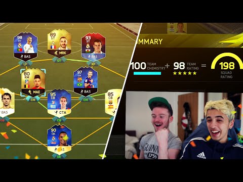 INCREDIBLE 198 RATED FUT DRAFT CHALLENGE!! - THE 99.9% IMPOSSIBLE WORLD RECORD ATTEMPT!