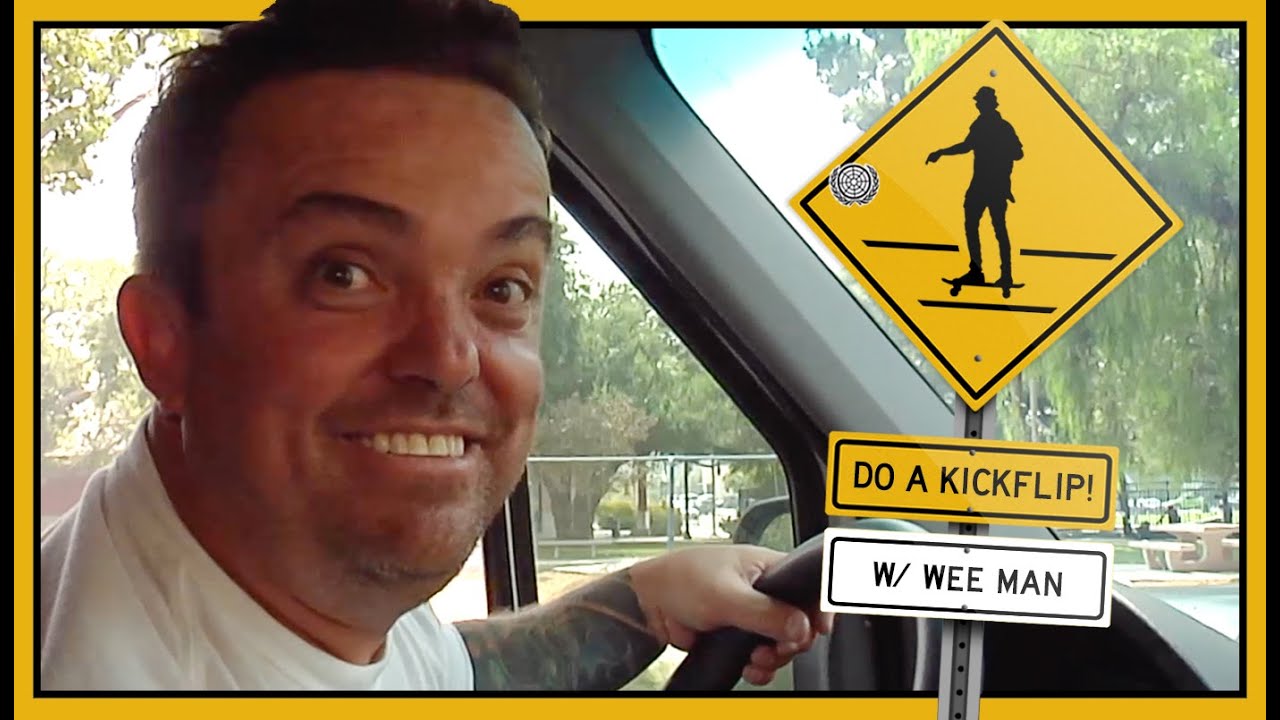 DO A KICKFLIP con Wee Man