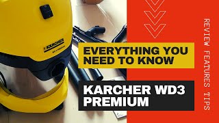 Karcher WD3 Premium Vaccum Cleaner review | Everything you need to know about this