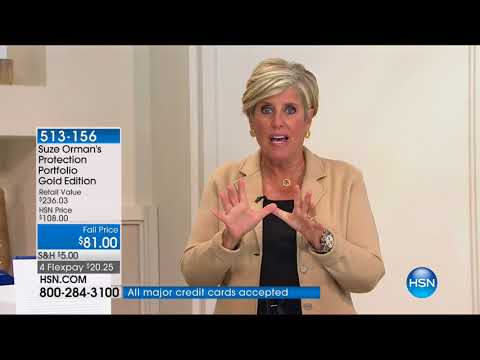 HSN | Suze Orman Financial Solutions for You 09.17.2017 - 05 AM