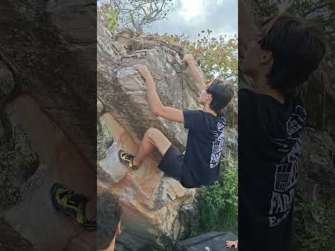 Boulder - Monange V5 Setor - Saci Cocalzinho de Goiás #climbing #olimpiadas #atleta
