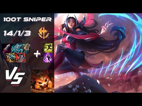 100 Thieves Sniper TOP Irelia vs Gnar - NA Challenger Patch 25.S2.8