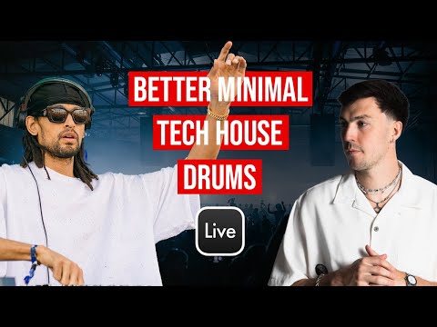 How to get better Minimal Tech House drums like Cloonee, Michael Bibi, and PAWSA in Ableton