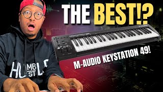 Video thumbnail for M-Audio Keystation 49 MK3 Review & Comparison to MK2 by John Mike