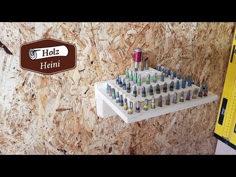 DIY - Bit Pyramide - Einfach und schnell eure Bits im Griff