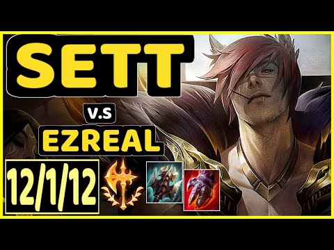 GORI (SETT) vs EZREAL - 12/1/12 KDA BOTTOM ADC CHALLENGER GAMEPLAY - KR
