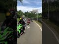 sunmori serentak KNI(Kawasaki ninja Indonesia) se JABODETABEK ,,KNI jaya,,!!!