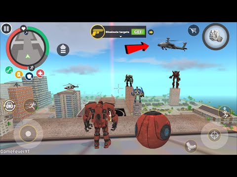 Rope Hero: Vice Town (Transformer Ball Jump on Tall Building) Transformer Ball - Android Gameplay HD
