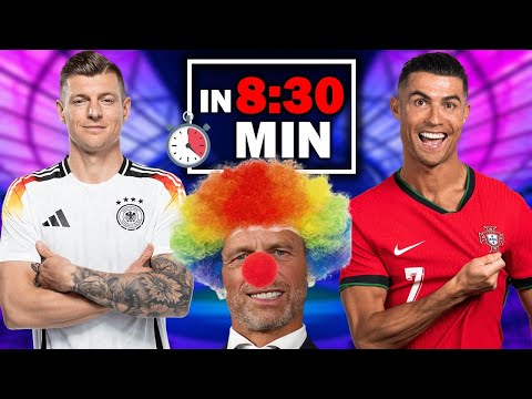 DIE VORRUNDE DER FUßBALL EM 2024 IN 8:30 MINUTEN