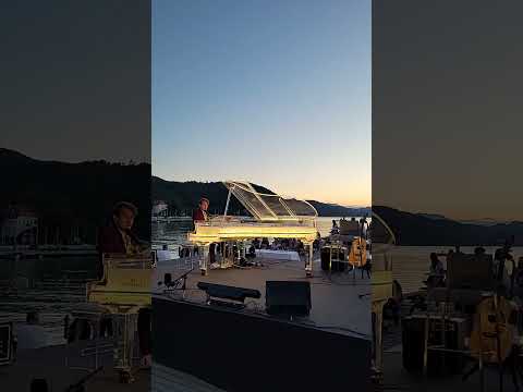 Mit 66 Jahren... Simon Stadler im Strandbad Klagenfurt.