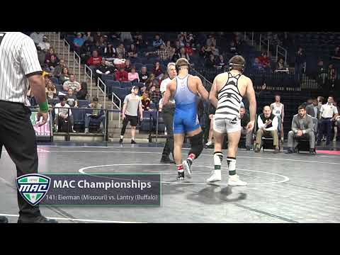 2019 MAC Wrestling Championship 141 lb. Match: