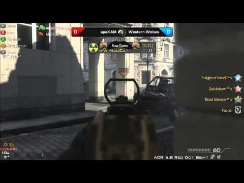 EGL5: Call of Duty: MW3 (Xbox 360) : Apex.NA vs Western Wolves : Map 1 - WB Final