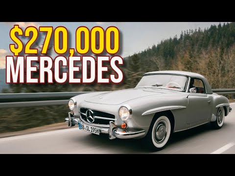 Thumbnail for Mercedes Benz 190 SL Roadster Review! $270,000! by Mercedes-Benz 190 SL