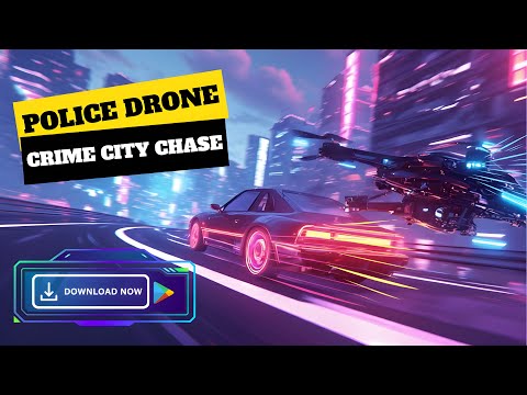 Police Drone Crime City Chase