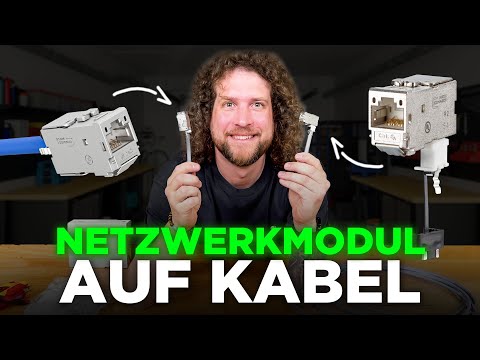 Connecting a network socket made easy: How to add RJ45 sockets to your cable