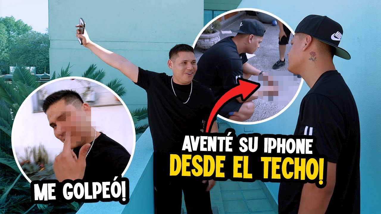 Aventé el celular de Francisco alv por el balcón📱😱BROMA PESADA/Elsupertrucha