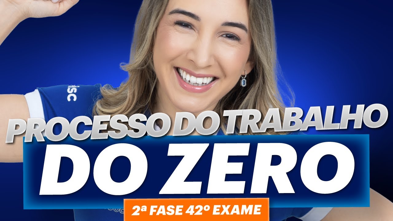 Aula Inaugural DIREITO DO TRABALHO ✍️ |  2ª Fase 42º Exame
