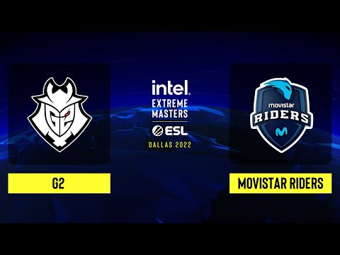 G2 vs. Movistar Riders - Map 1 [Nuke] - Group A - IEM Dallas 2022