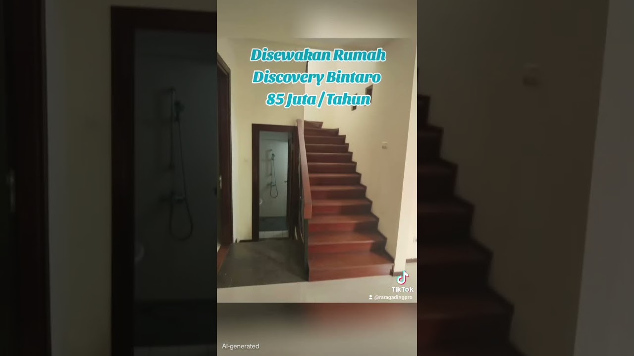 Disewakan Rumah 2 Lantai Discovery 2 Lantai Siap Huni Strategis SHM