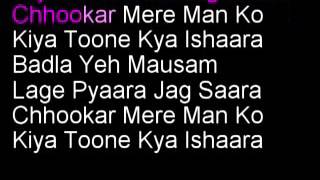 Chhukar Mere Mann Ko Hindi Clean Karaoke with lyrics