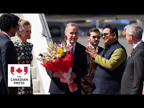 Prime Minister Carney arrives in India