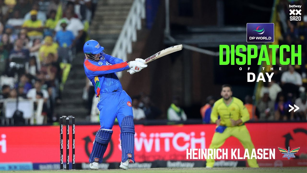 DP World Dispatch of the Day | Heinrich Klaasen | Match 9