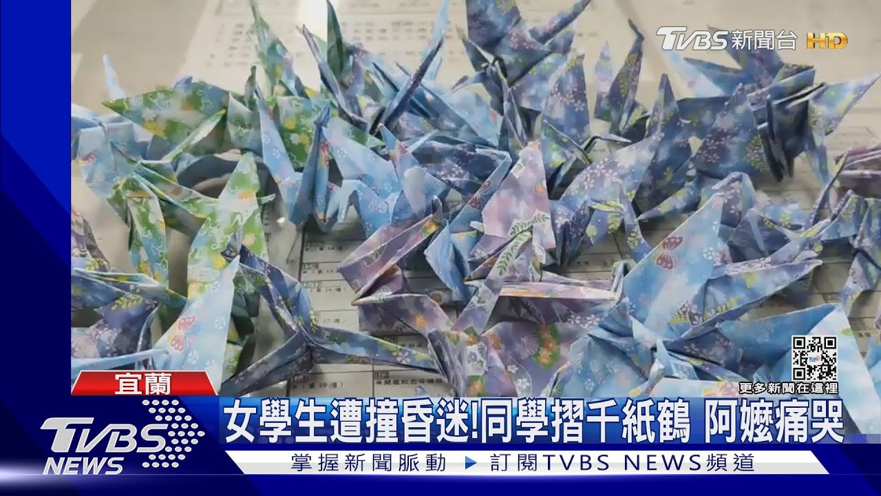 女學生遭撞昏迷!同學摺千紙鶴 阿嬤痛哭