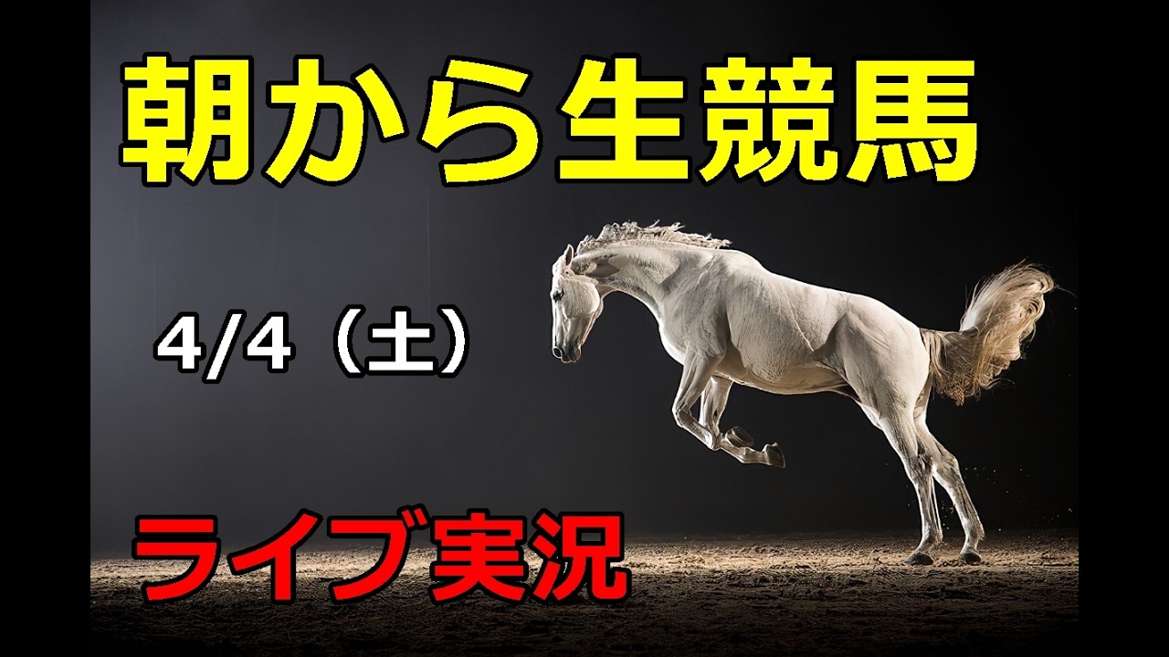 中央競馬【競馬実況】　生配信！！（阪神、中山）