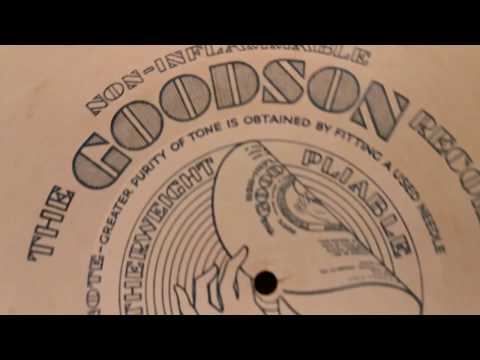 Ramona - Lou Gold's Orchestra - Goodson 78rpm Rhodoid Record - HMV 163 Gramophone