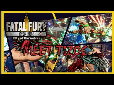 Fatal Fury City of the Wolves - TIZOC Character Introduction with Command List - one super missing