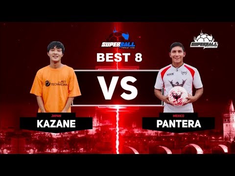 World Freestyle Football Championships ”SuperBall 2018” - BEST8 Kazane vs Pantera