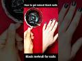 Amazing Black Mehndi For Nails Shorts Mehndi Viralvideo