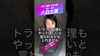 【八白土星】2023年3月の運勢
