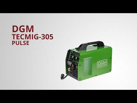 фото полуавтомат сварочный аппарат dgm (дгм) tecmig-305 pulse. 230в, mig/pulse mig/spot/flux/tig/mma, син 0