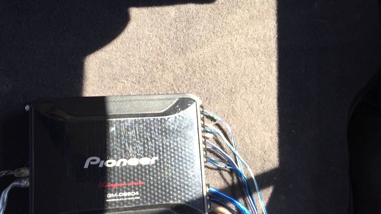 Усилитель Pioneer GM-D8604