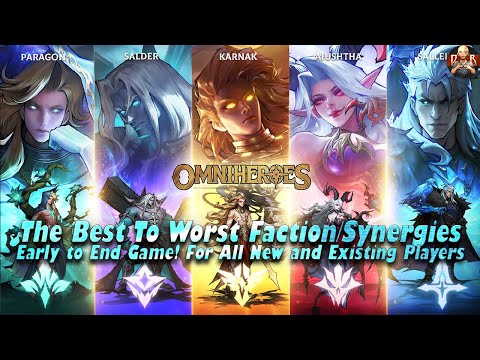 [Omniheroes] - Best to Worst Synergies explained & which are best for Early - End game! All ranked!