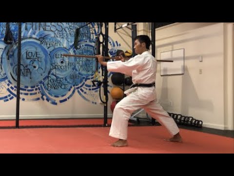 Donyu Kon Ichi - Yamanni-ryu Bo Kata / 道入棍 一 - 山根流 棒 形