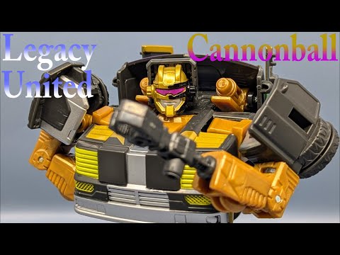 Chuck's Reviews Transformers Legacy United Cannonball