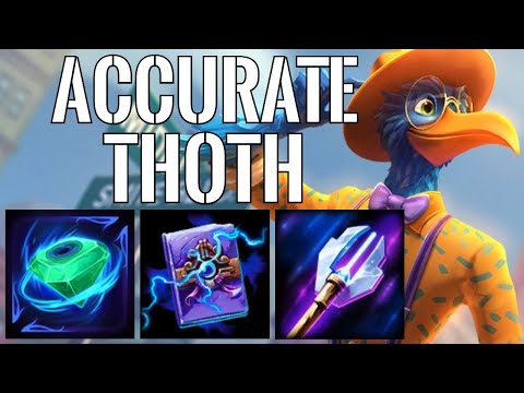 Kill Enemies When They're Nowhere Near You! Thoth Mid Gameplay (Smite Conquest)
